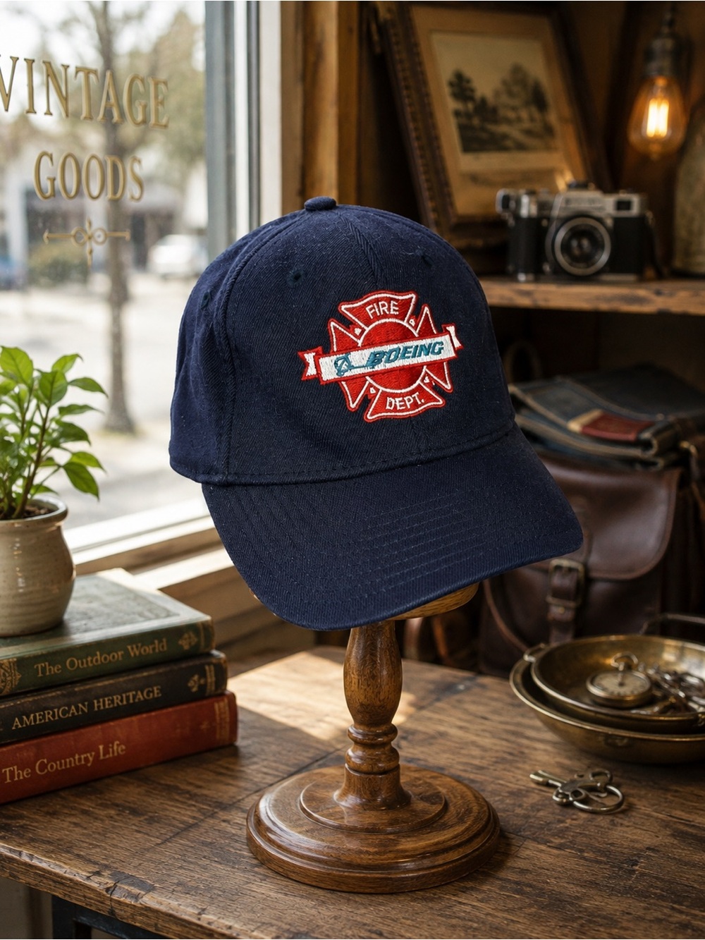 Boeing Fire Dept. men’s hat size L/XL